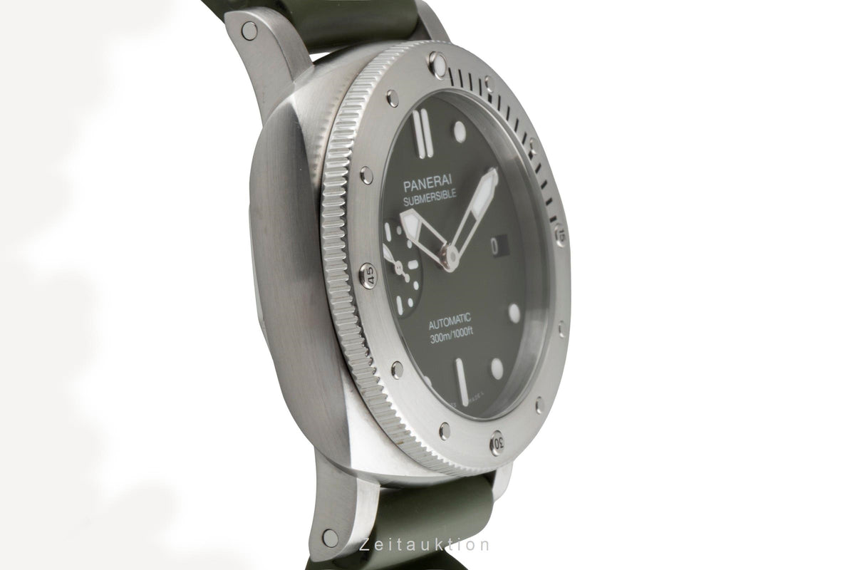 Panerai Submersible steel automatic men's watch PAM01055  [2606057]