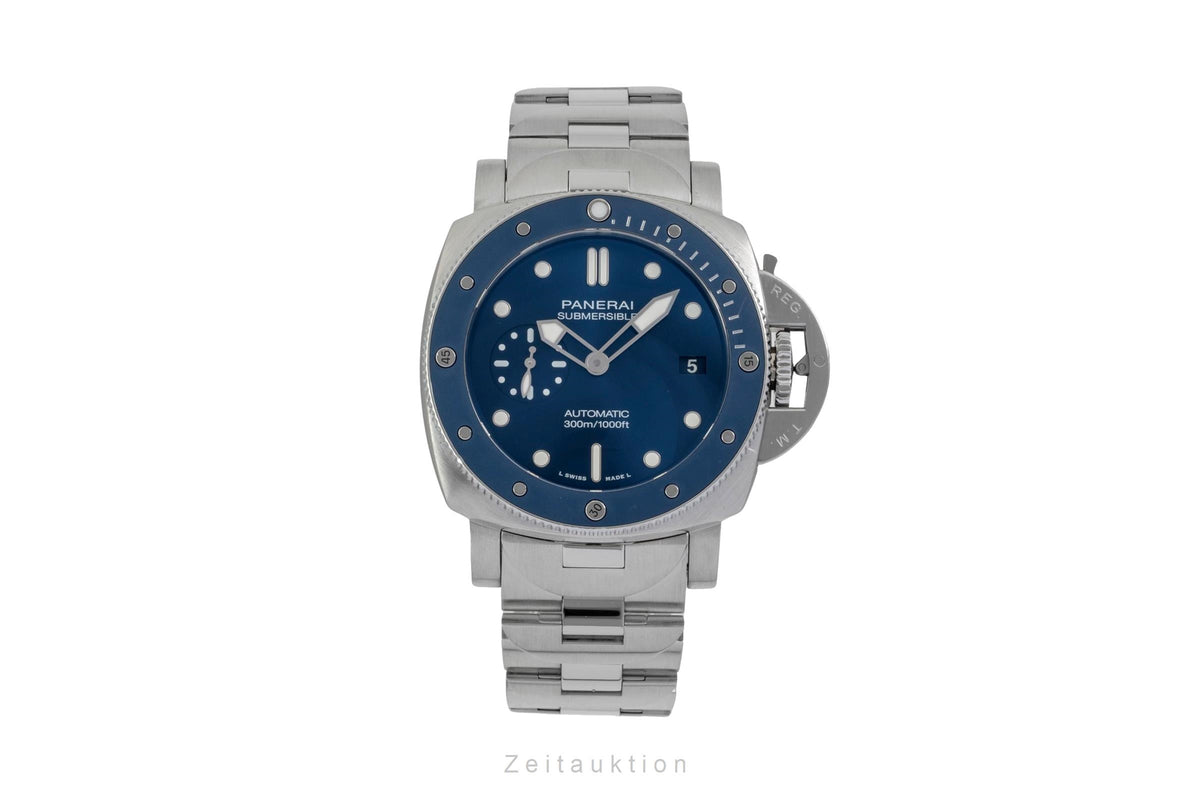 Panerai Submersible steel automatic men's watch PAM01068  [2606058]