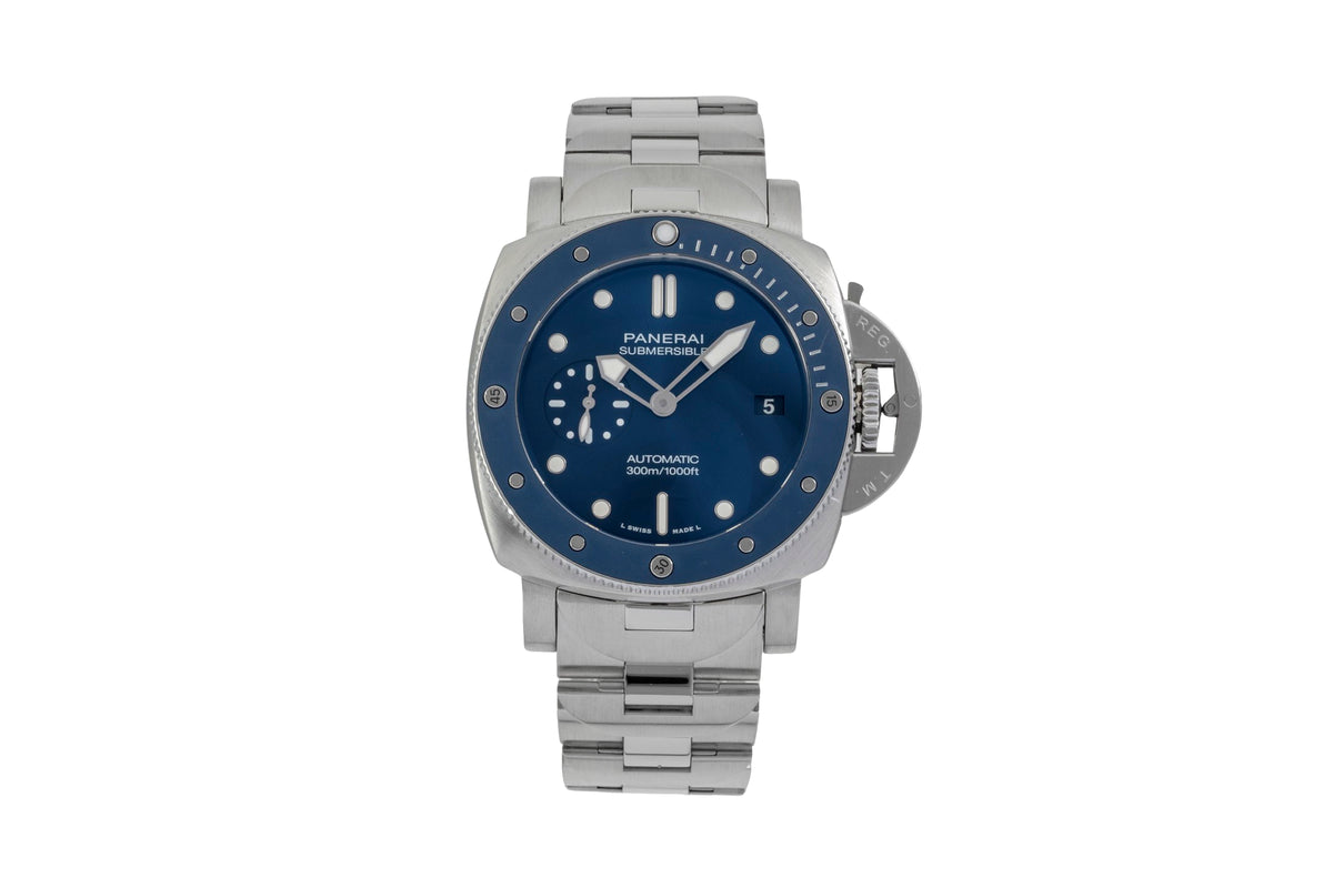 Panerai Submersible steel automatic men's watch PAM01068  [2606058]