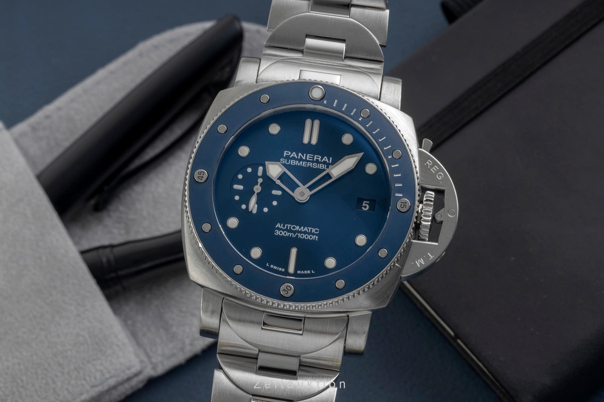 Panerai Submersible steel automatic men's watch PAM01068  [2606058]
