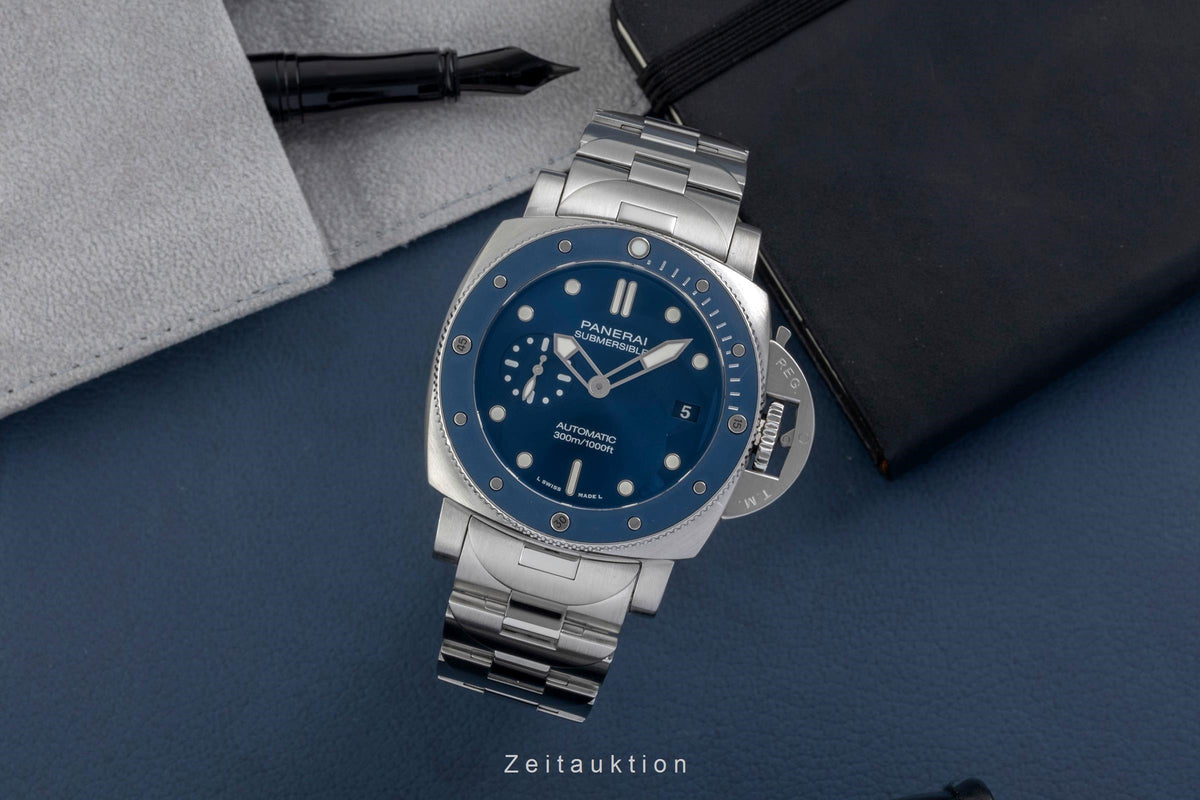 Panerai Submersible steel automatic men's watch PAM01068  [2606058]