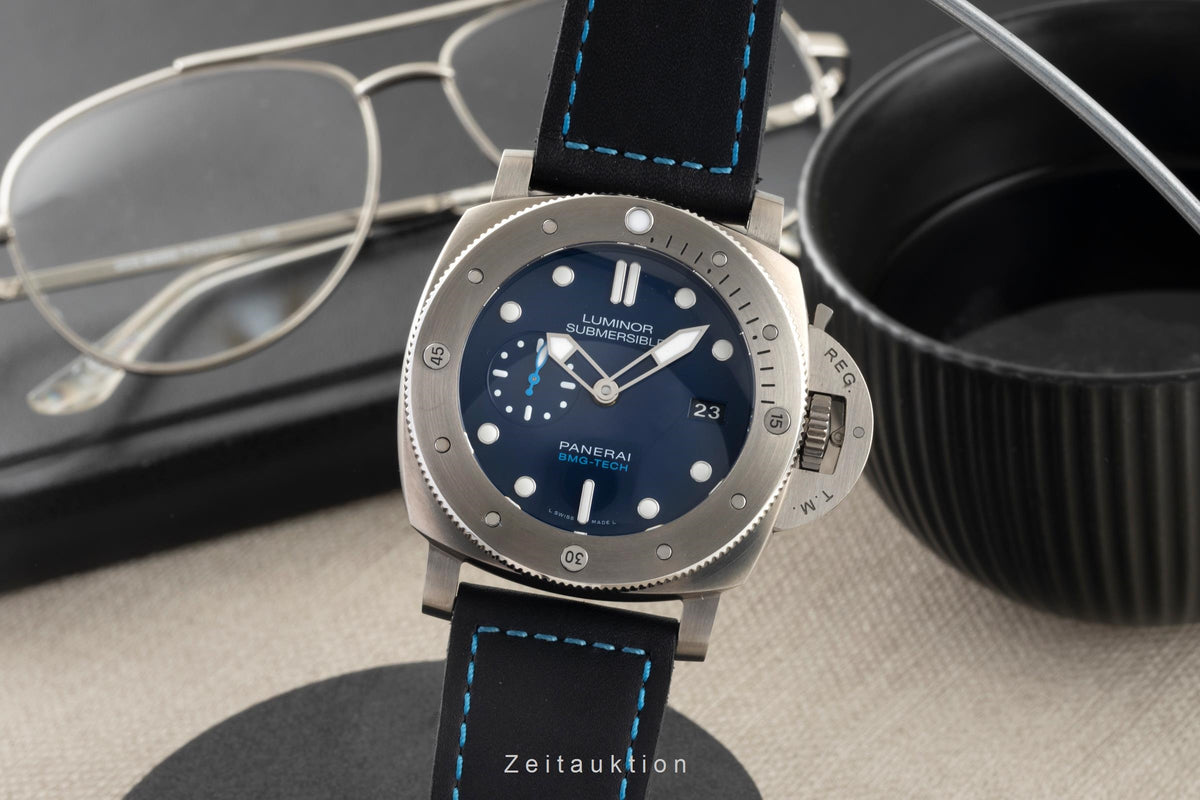 Panerai Submersible titanio automático reloj para caballeros PAM00692 LP: 15100EUR  [2606059]