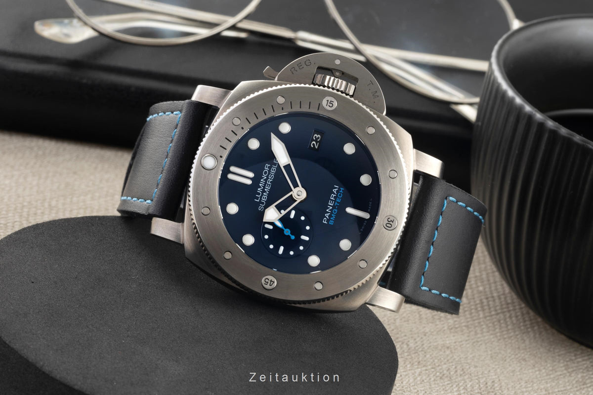 Panerai Submersible titanio automático reloj para caballeros PAM00692 LP: 15100EUR  [2606059]