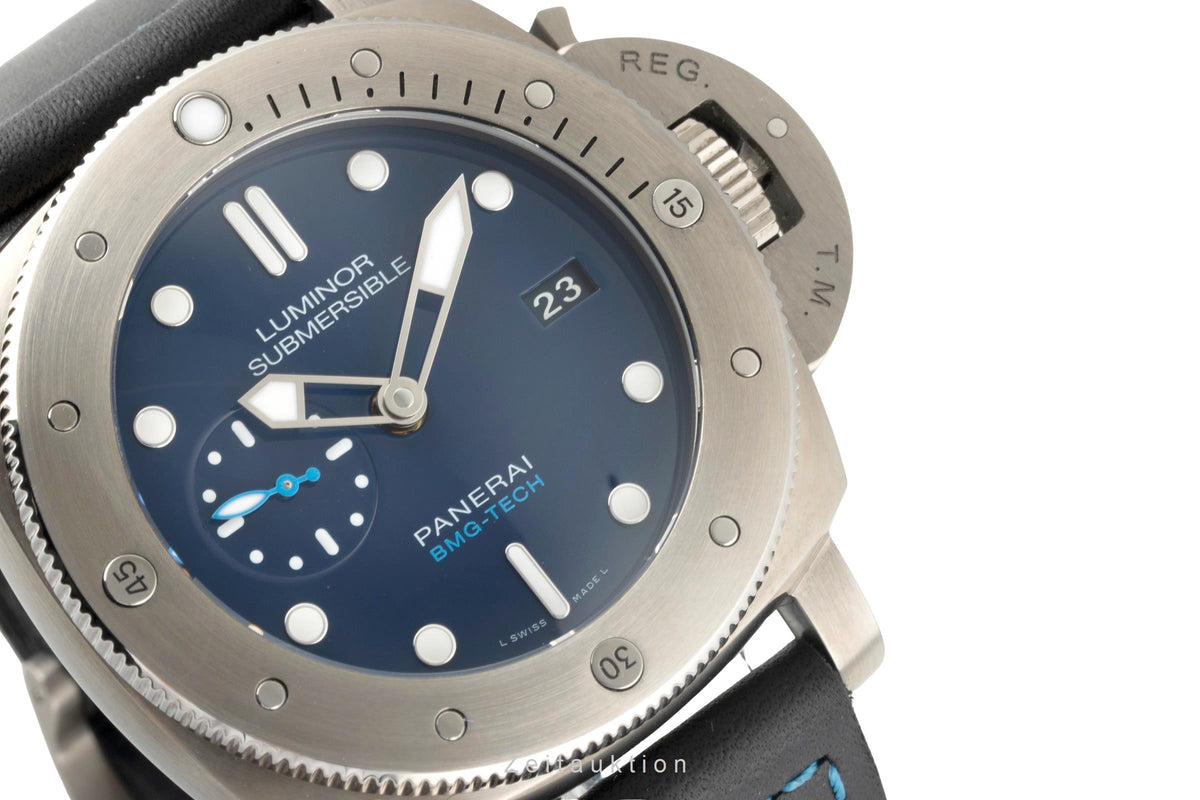 Panerai Submersible titanio automático reloj para caballeros PAM00692 LP: 15100EUR  [2606059]