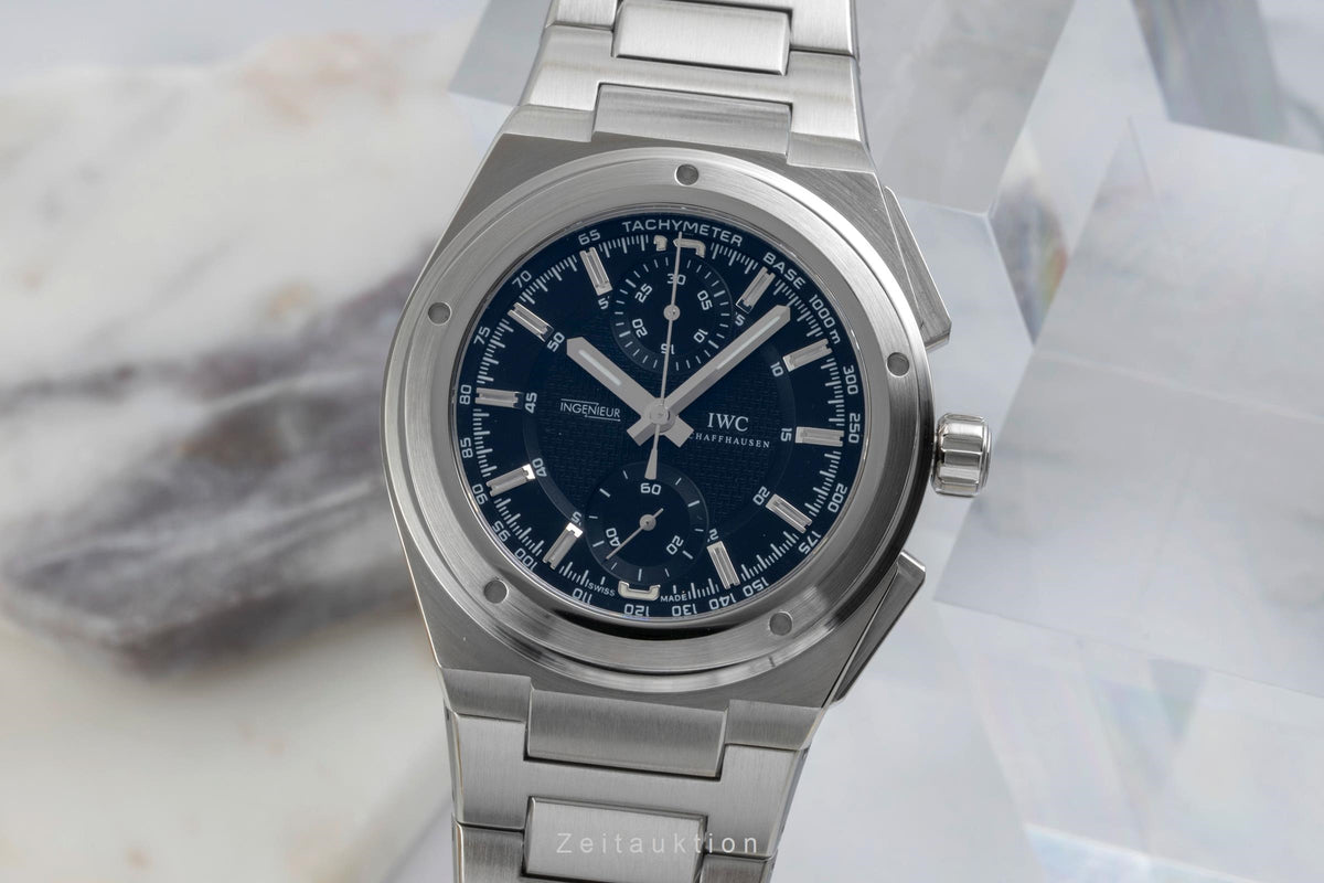 IWC Ingenieur cronografo acciaio automatismo orologio da uomo IW372501  [2606061]