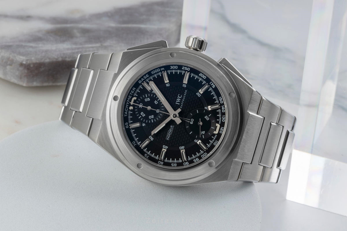 IWC Ingenieur cronografo acciaio automatismo orologio da uomo IW372501  [2606061]