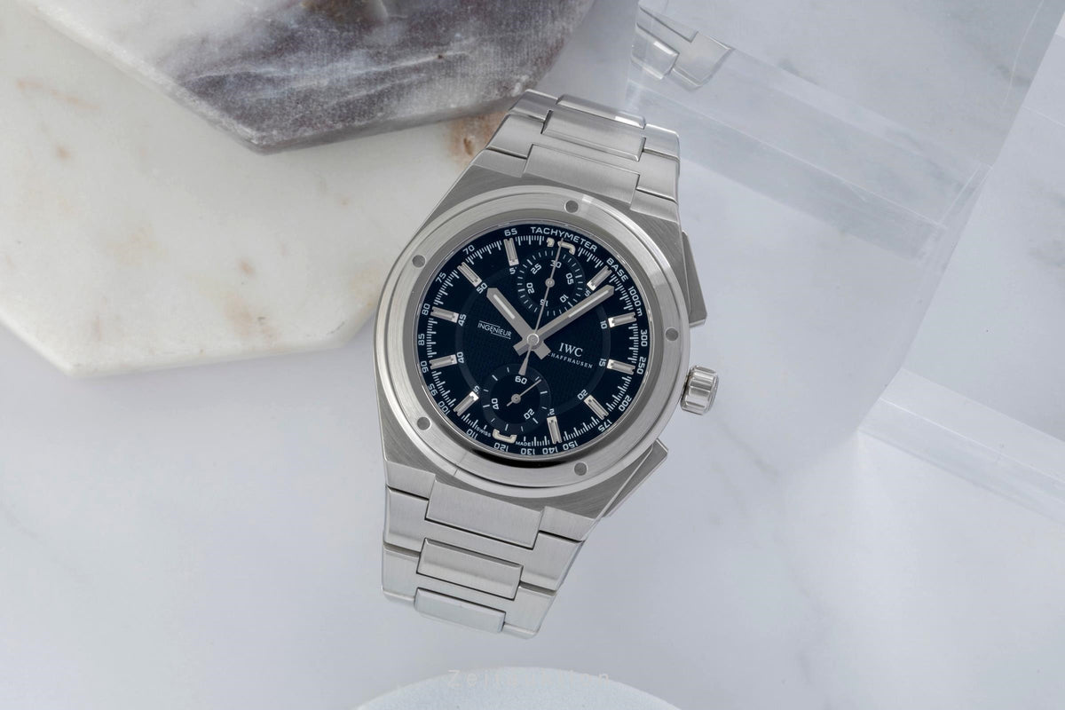 IWC Ingenieur cronografo acciaio automatismo orologio da uomo IW372501  [2606061]