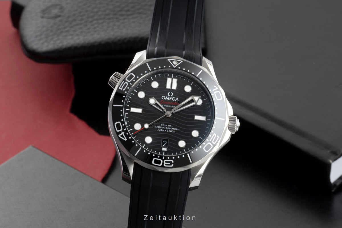 Omega Seamaster steel automatic men's watch 210.32.42.20.01.001 LP: 6100EUR  [2606063]