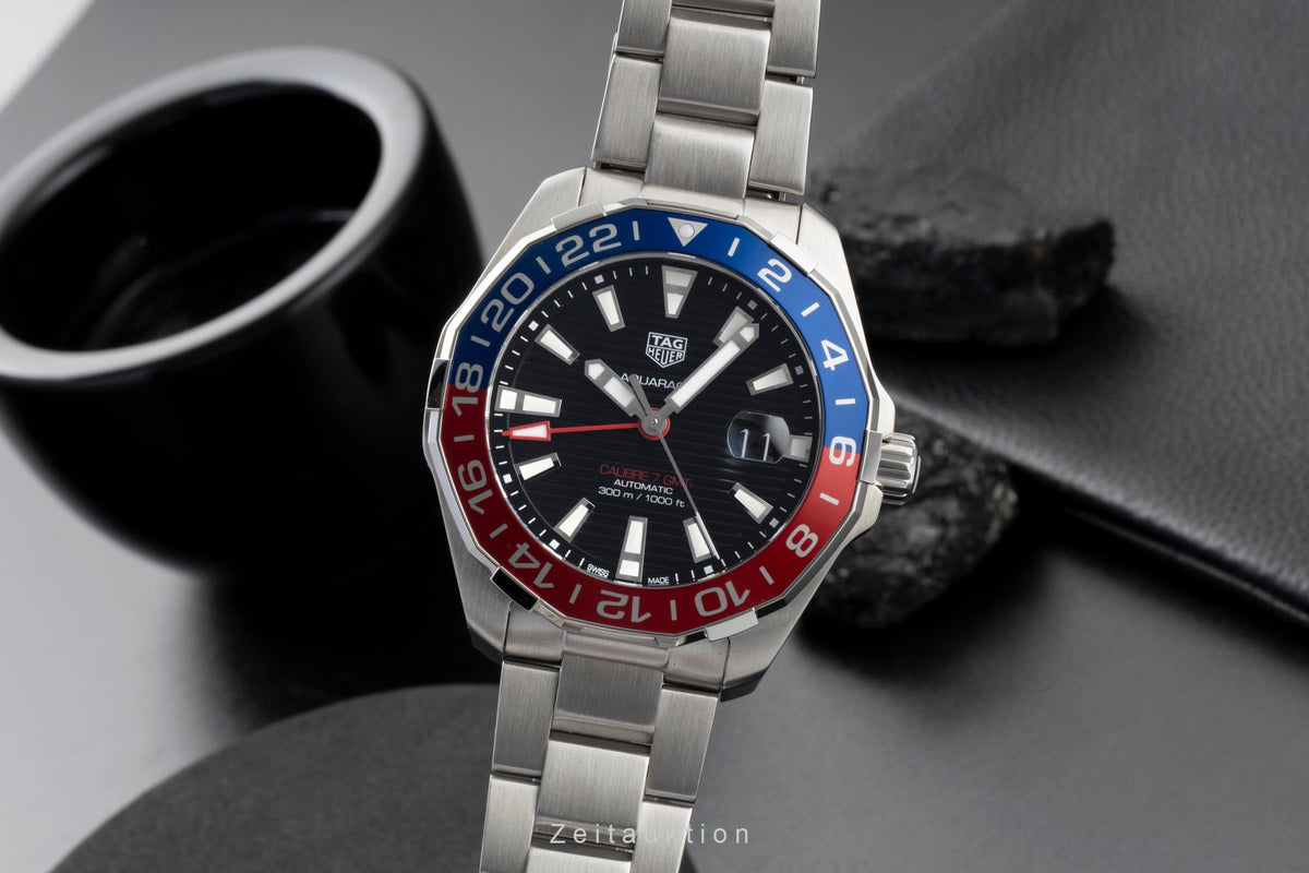 Tag Heuer Aquaracer steel automatic men's watch WAY201F.BA0927  [2606065]