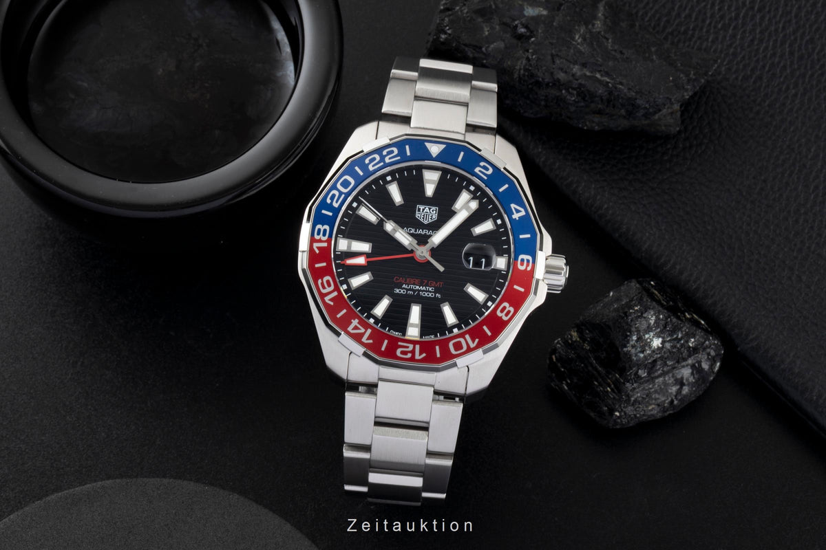 Tag Heuer Aquaracer steel automatic men's watch WAY201F.BA0927  [2606065]