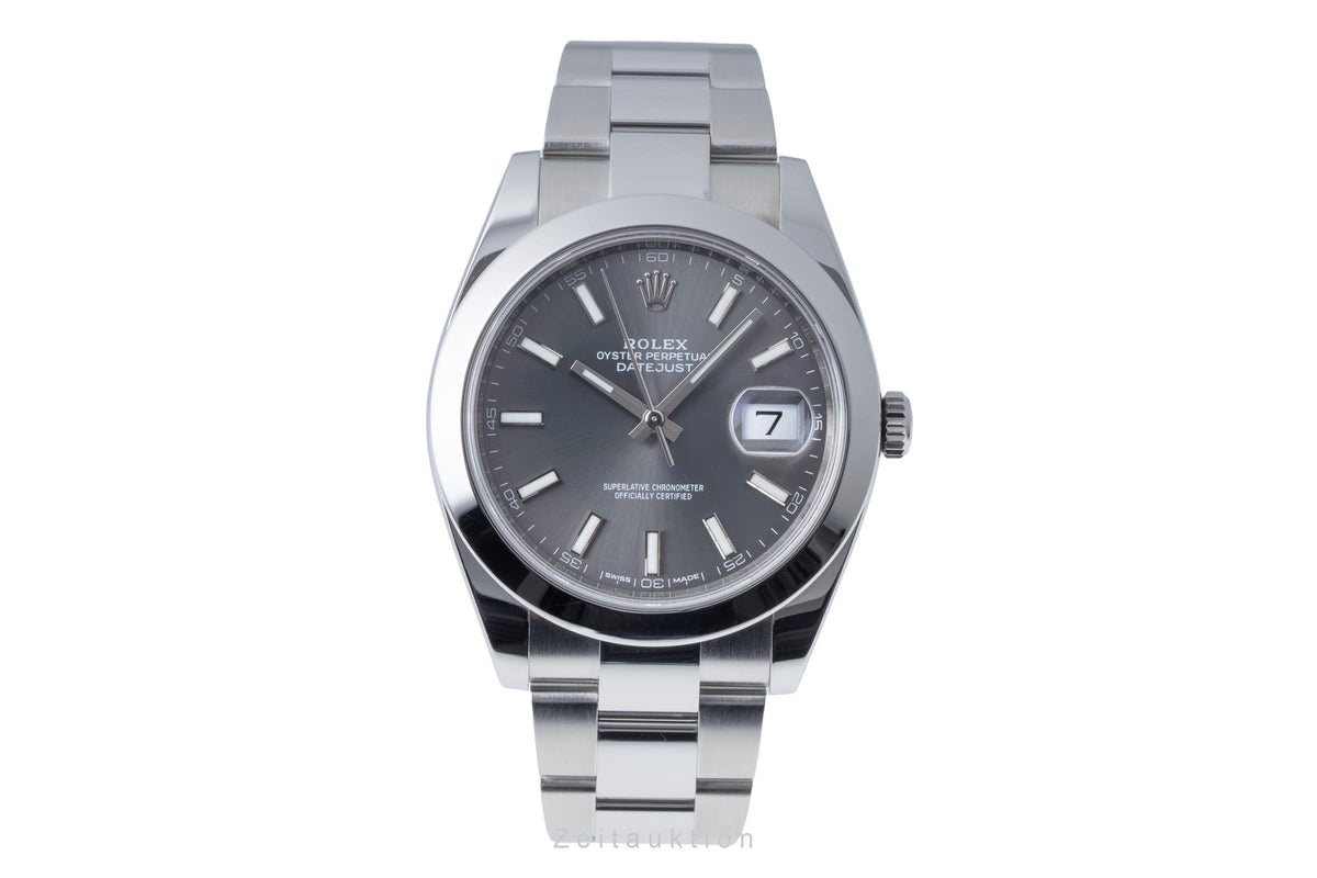 Rolex Datejust steel automatic men's watch 126300  [2606066]