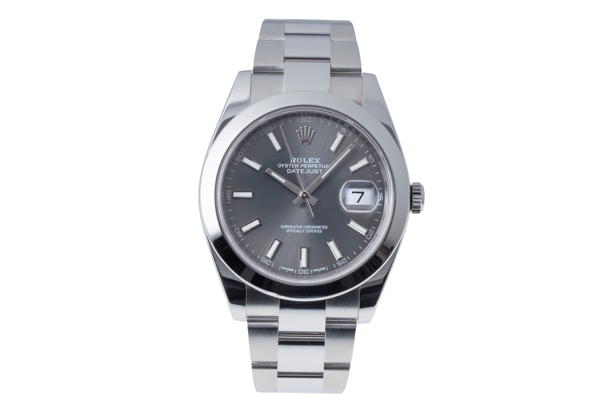 Rolex Datejust steel automatic men's watch 126300  [2606066]