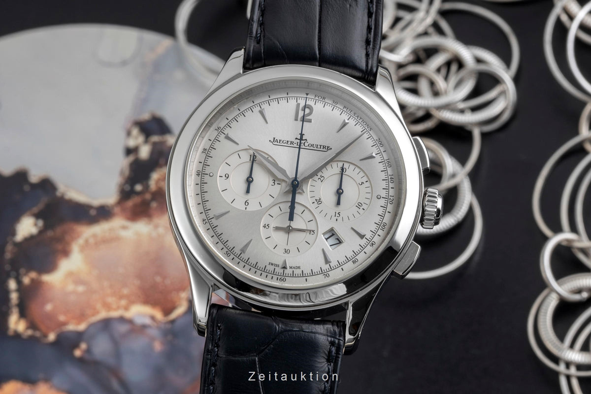 Jaeger LeCoultre Master Chronograph chronograph steel automatic men's watch Q1538420, 174.8.C1  [2606068]