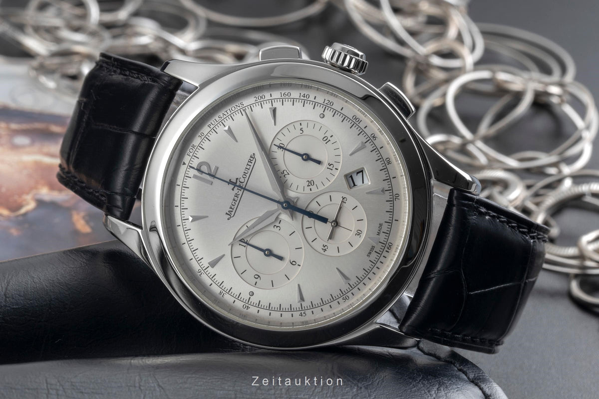 Jaeger LeCoultre Master Chronograph chronograph steel automatic men's watch Q1538420, 174.8.C1  [2606068]
