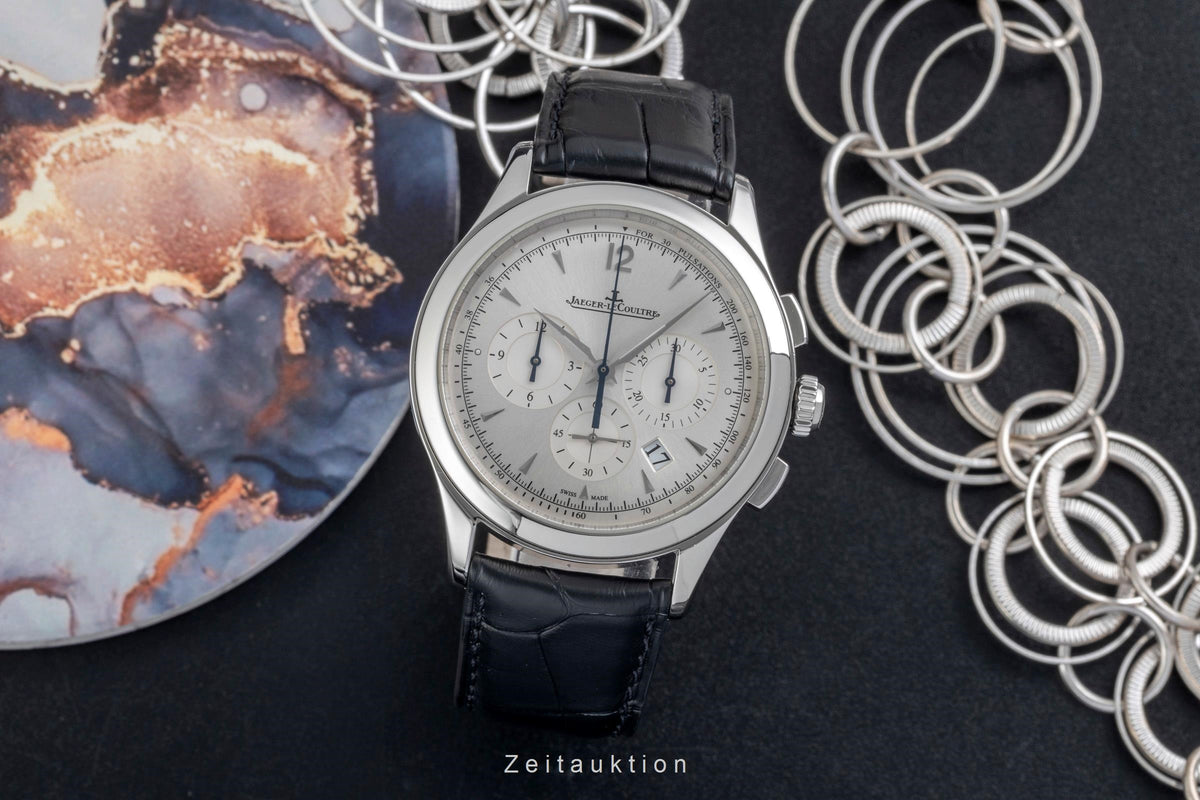 Jaeger LeCoultre Master Chronograph chronograph steel automatic men's watch Q1538420, 174.8.C1  [2606068]