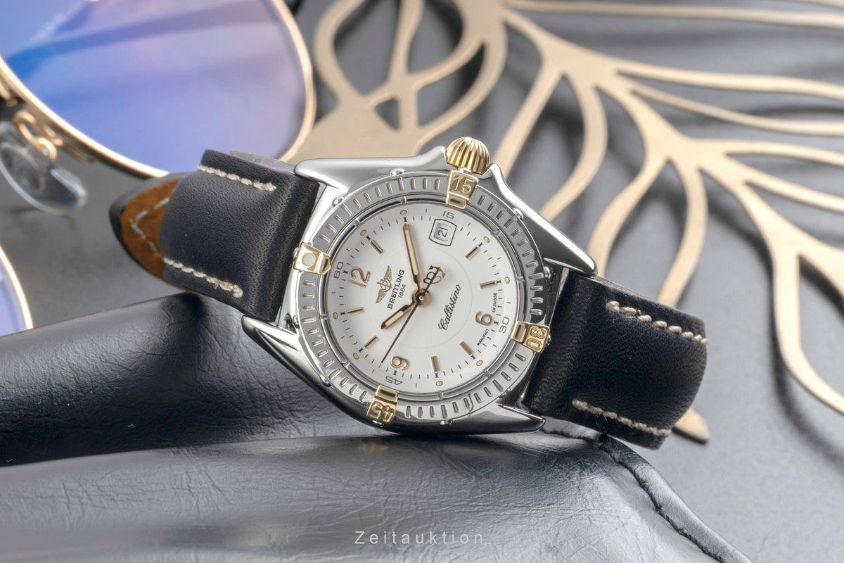 Breitling Callistino acero / oro cuarzo reloj para damas  B52045-041  [2606070]