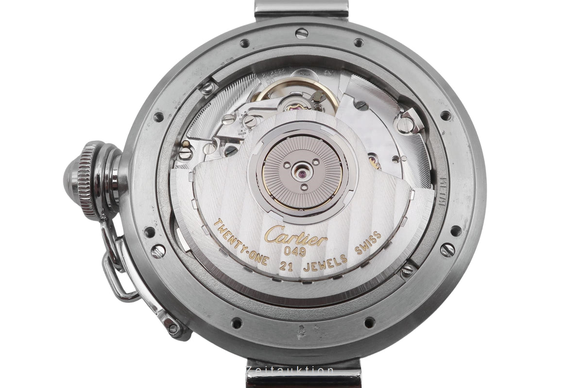 Cartier Pasha acero automático reloj para caballeros W31015M7  [2606071]