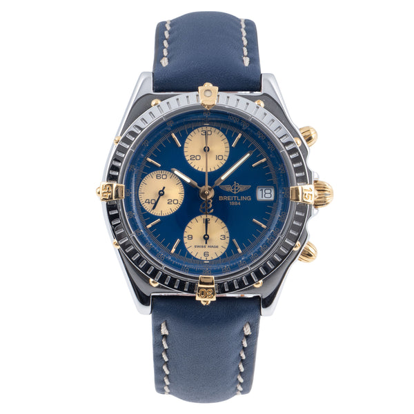 Breitling Chronomat cronografo acciaio / dorato automatismo orologio da uomo B13050  [2606079]