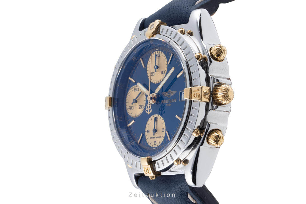 Breitling Chronomat cronografo acciaio / dorato automatismo orologio da uomo B13050  [2606079]