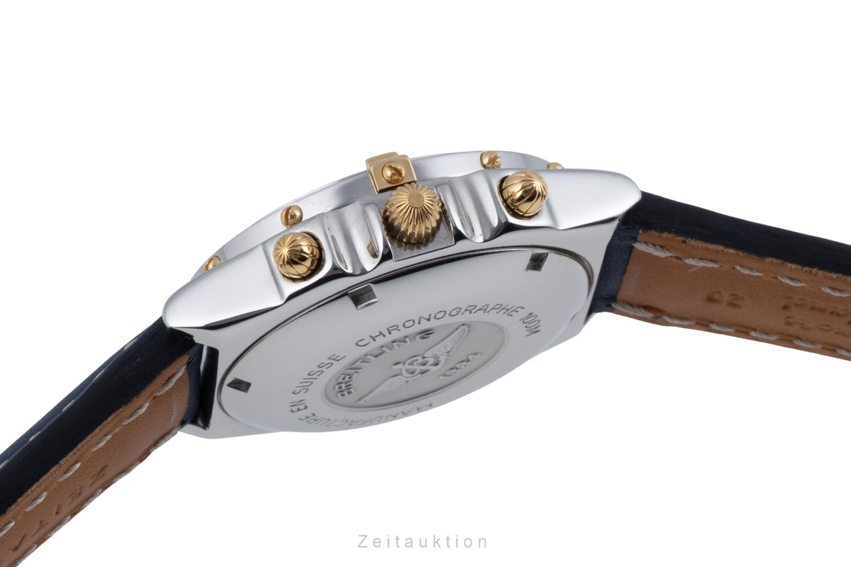 Breitling Chronomat cronografo acciaio / dorato automatismo orologio da uomo B13050  [2606079]