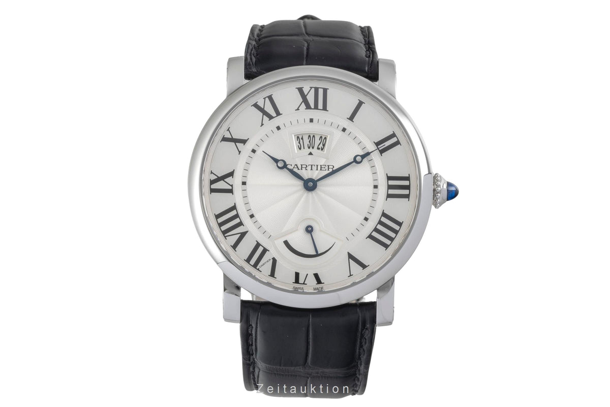 Cartier Rotonde de Cartier Stahl Handaufzug Herrenuhr Ref. W1556369 3749 [2606088]