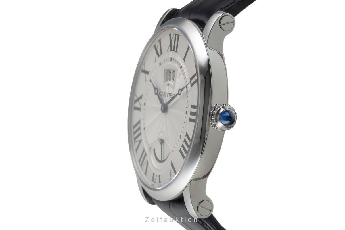 Cartier Rotonde de Cartier Stahl Handaufzug Herrenuhr Ref. W1556369 3749 [2606088]