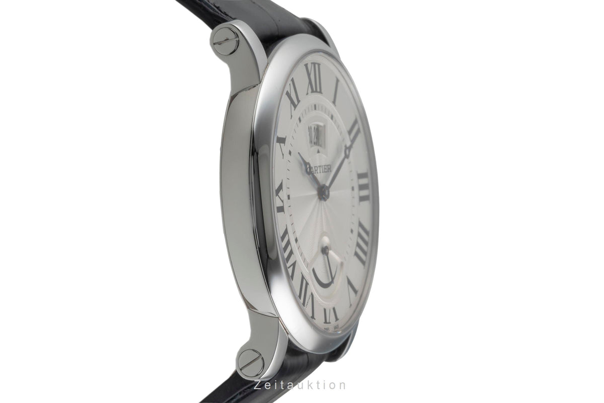 Cartier Rotonde de Cartier Stahl Handaufzug Herrenuhr Ref. W1556369 3749 [2606088]