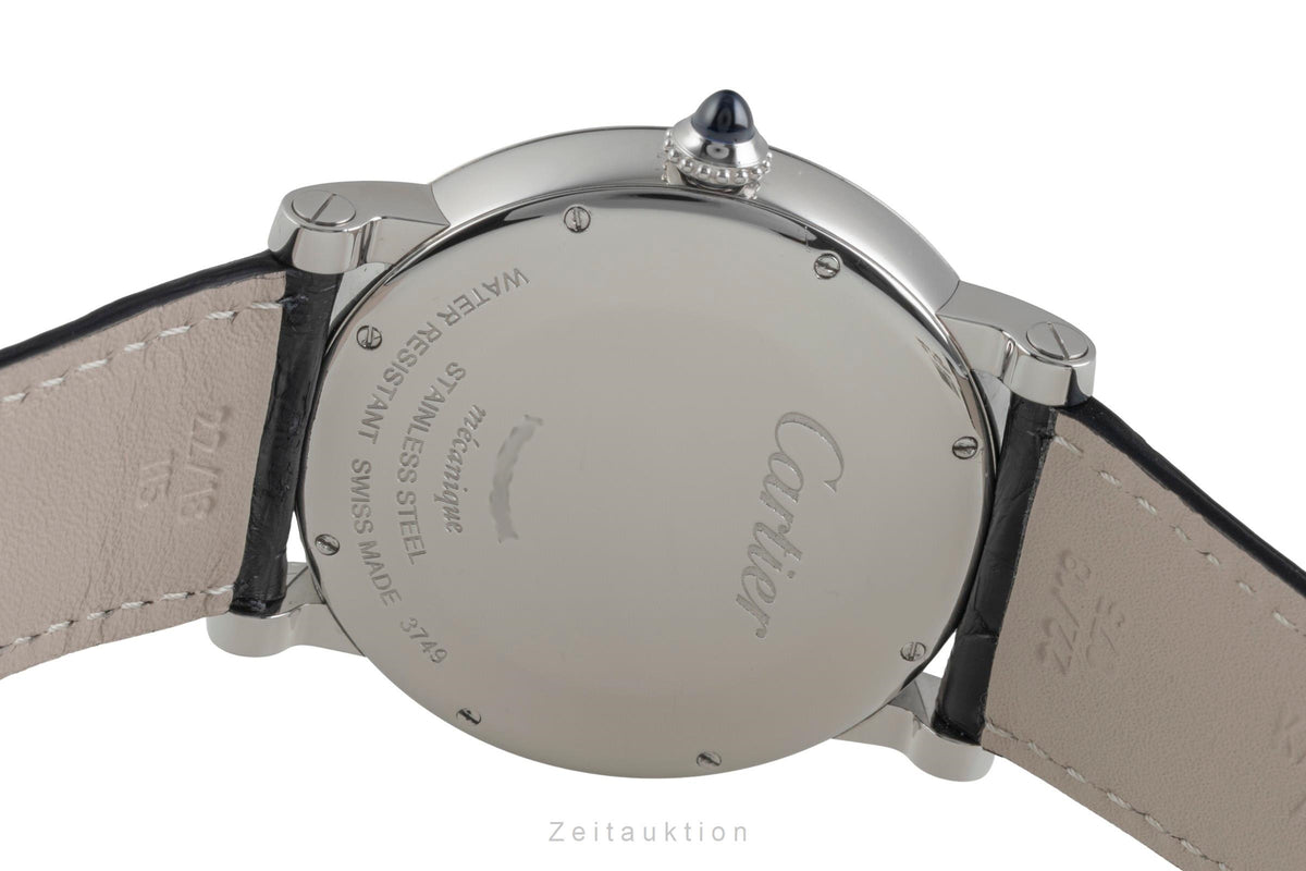 Cartier Rotonde de Cartier Stahl Handaufzug Herrenuhr Ref. W1556369 3749 [2606088]