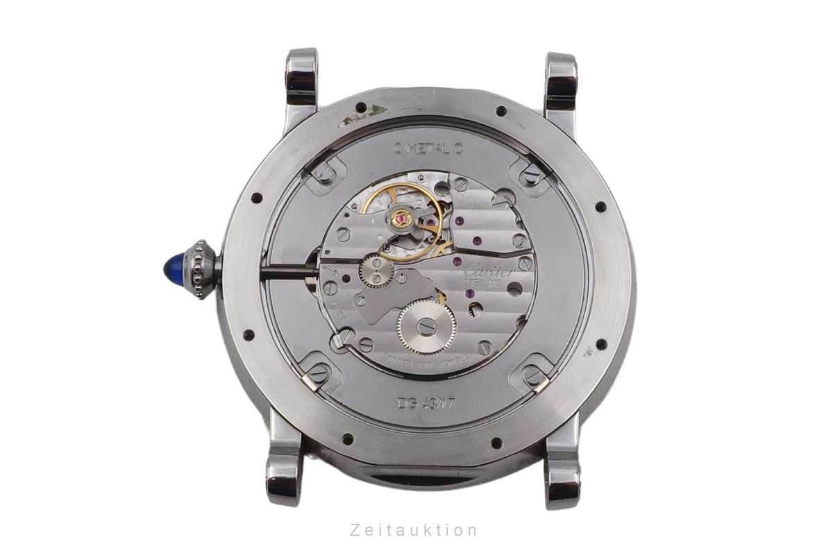 Cartier Rotonde de Cartier Stahl Handaufzug Herrenuhr Ref. W1556369 3749 [2606088]