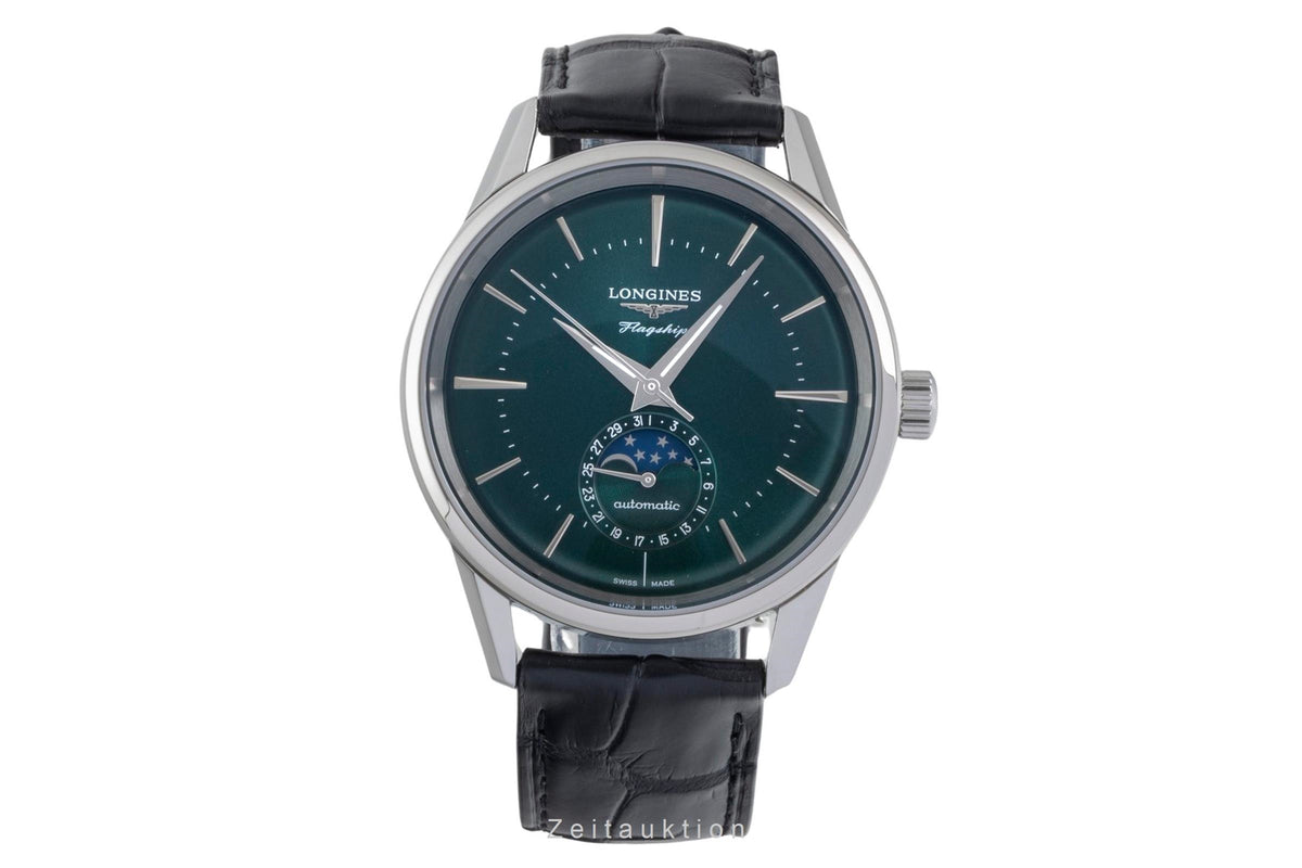 Longines Flagship steel automatic men's watch L4.815.4.02.2 LP: 3400EUR  [2606089]