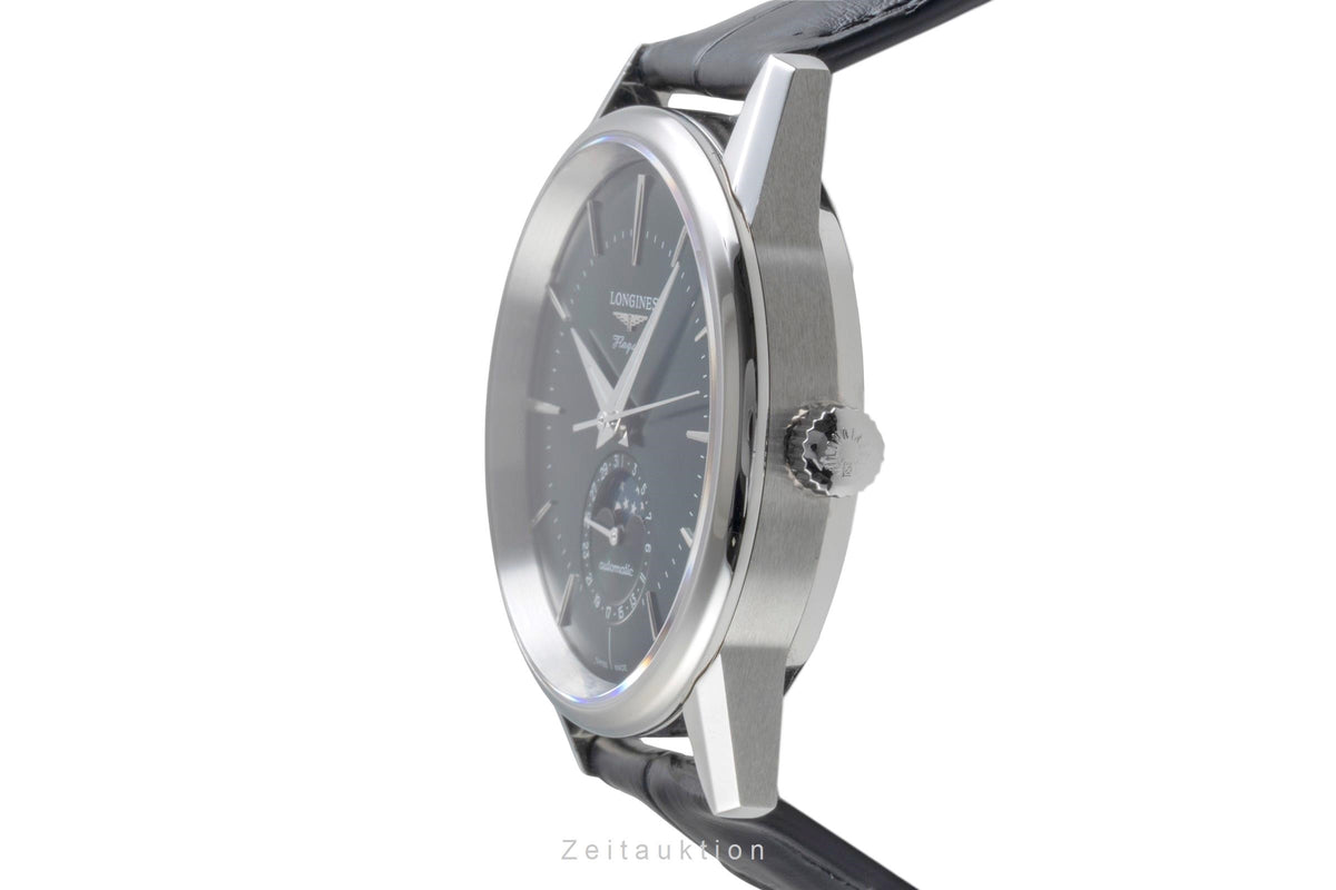 Longines Flagship steel automatic men's watch L4.815.4.02.2 LP: 3400EUR  [2606089]