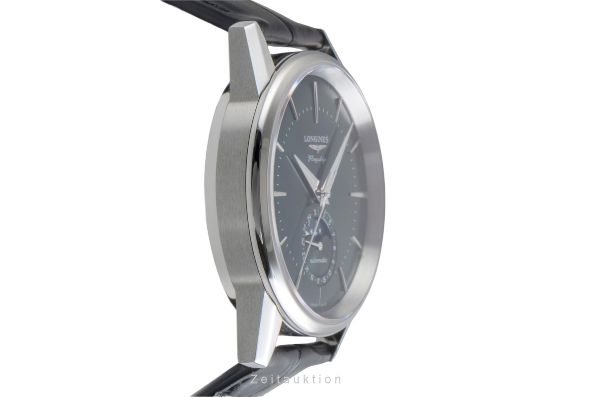 Longines Flagship steel automatic men's watch L4.815.4.02.2 LP: 3400EUR  [2606089]