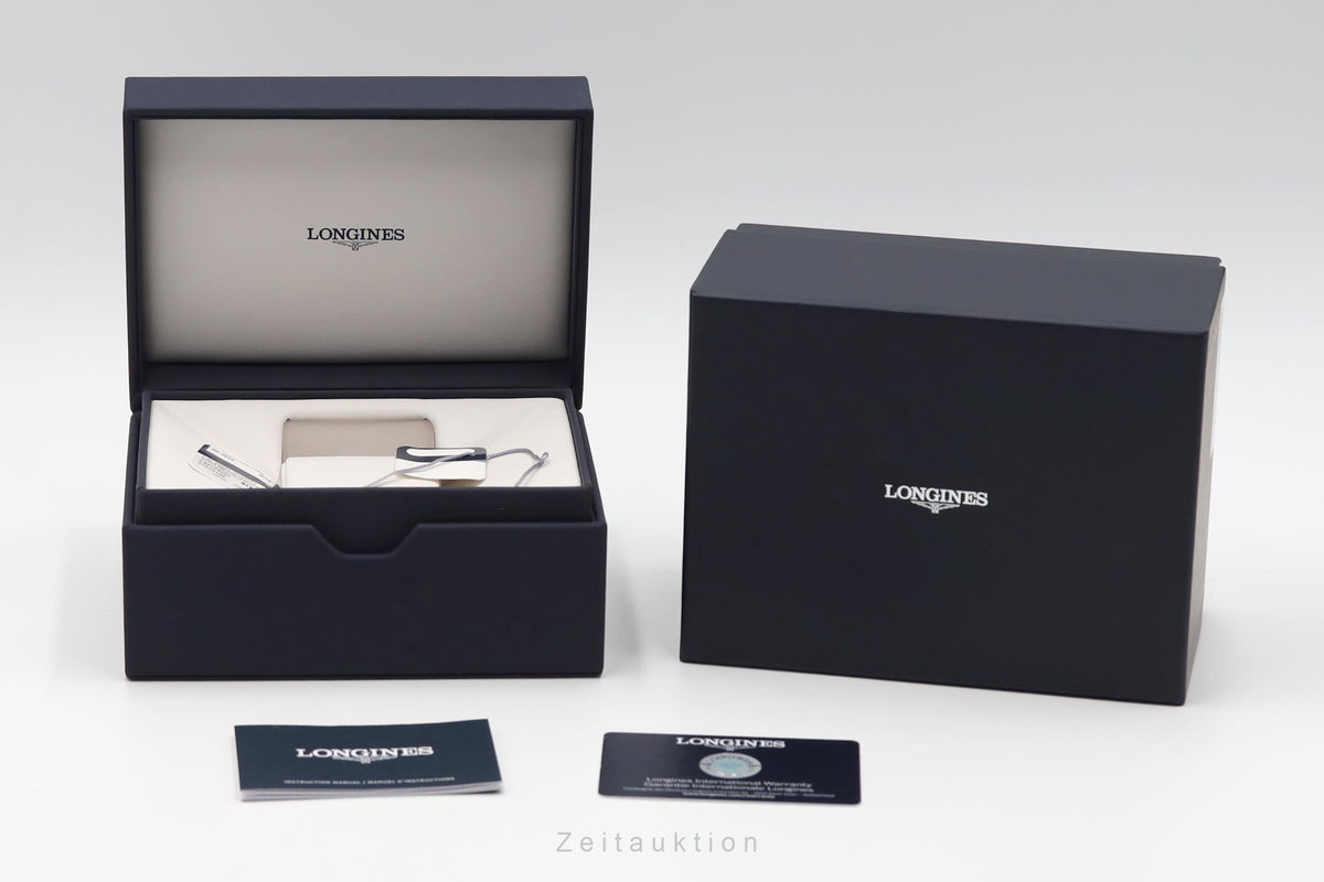 Longines Flagship steel automatic men's watch L4.815.4.02.2 LP: 3400EUR  [2606089]