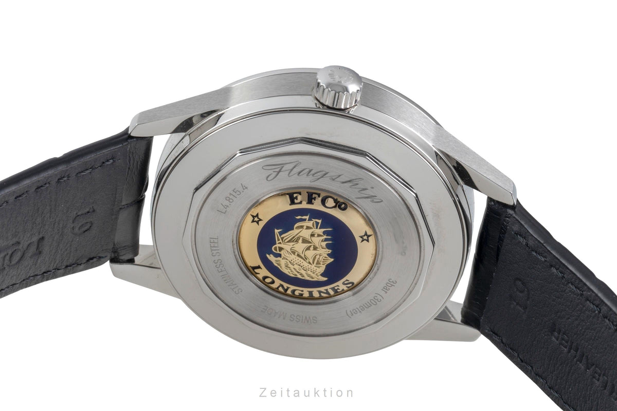 Longines Flagship steel automatic men's watch L4.815.4.02.2 LP: 3400EUR  [2606089]