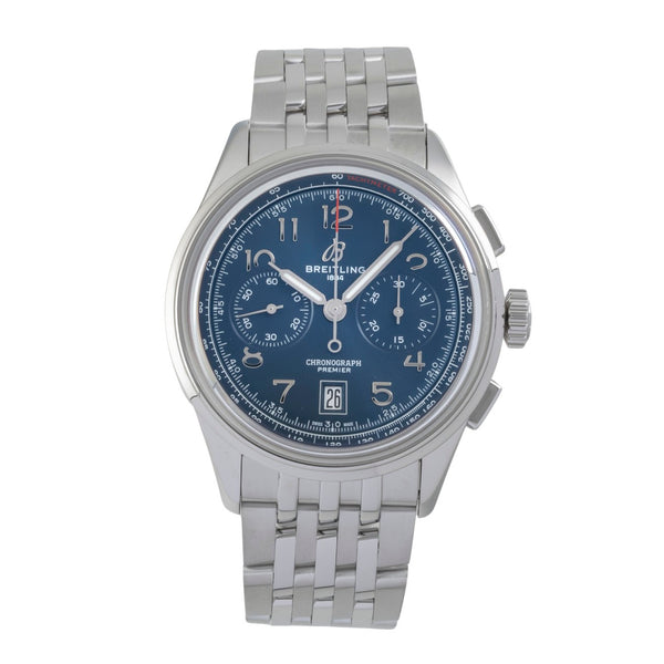 Breitling Premier chronograph steel automatic men's watch AB0145171C1A1  [2606093]