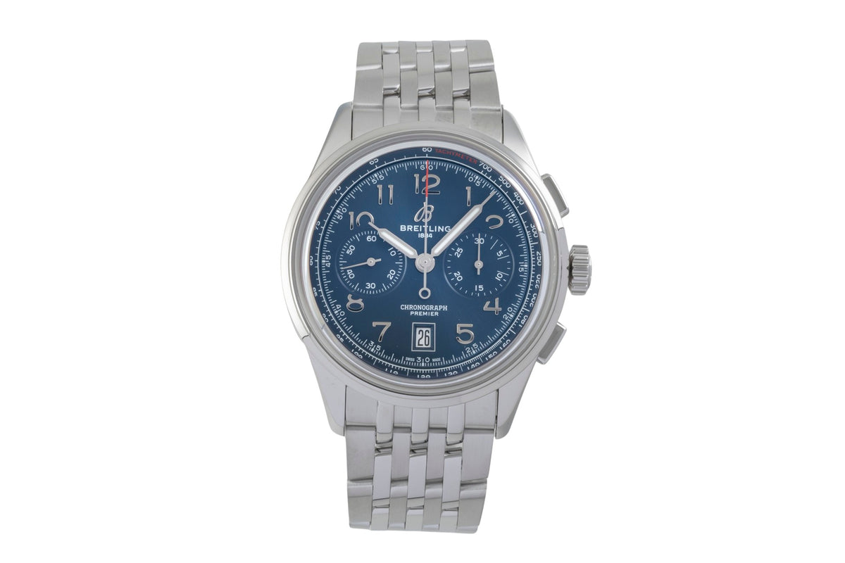 Breitling Premier cronografo acciaio automatismo orologio da uomo AB0145171C1A1  [2606093]