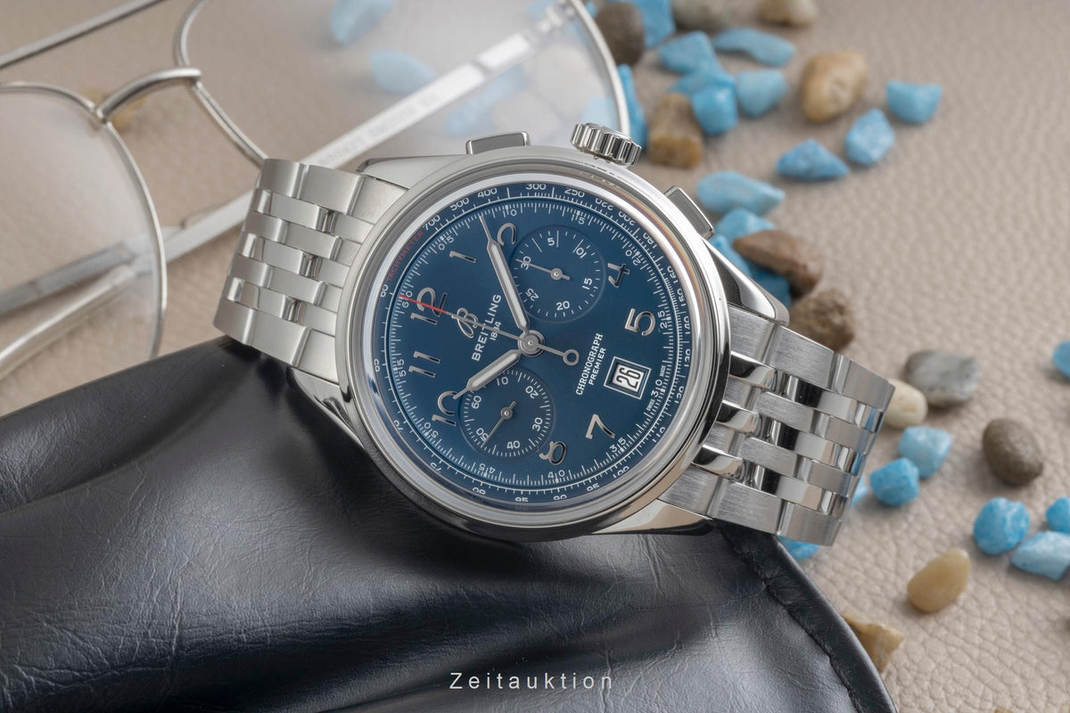 Breitling Premier chronograph steel automatic men's watch AB0145171C1A1  [2606093]
