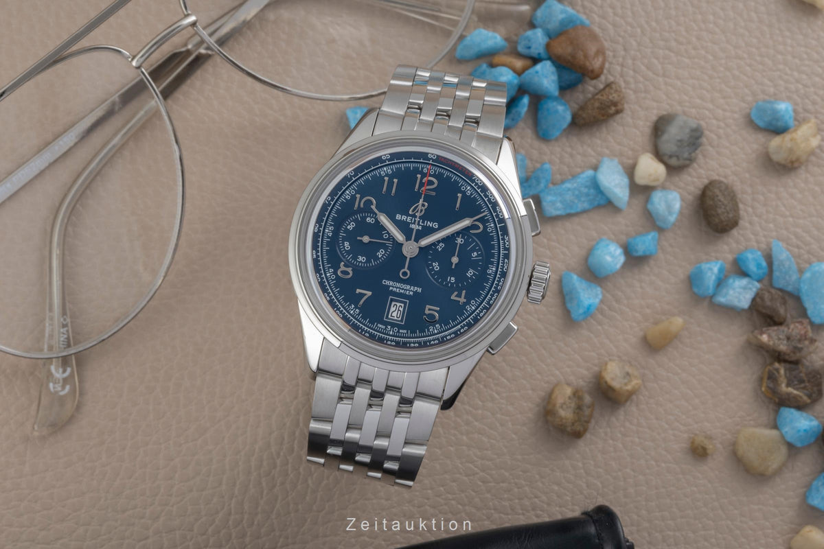 Breitling Premier chronograph steel automatic men's watch AB0145171C1A1  [2606093]