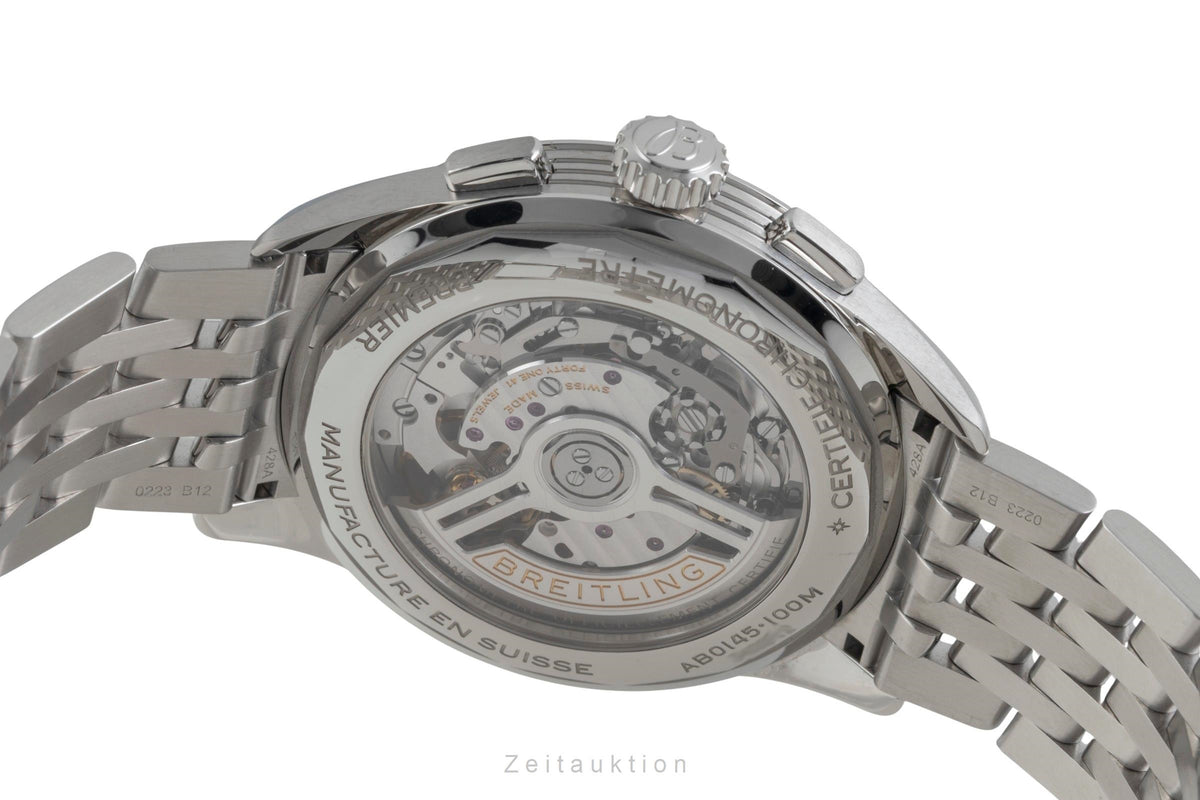 Breitling Premier chronograph steel automatic men's watch AB0145171C1A1  [2606093]