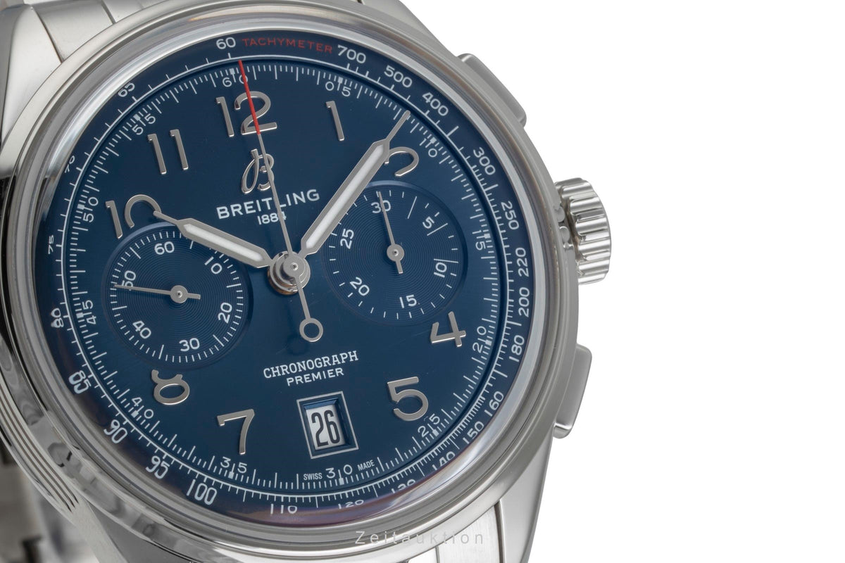 Breitling Premier chronograph steel automatic men's watch AB0145171C1A1  [2606093]