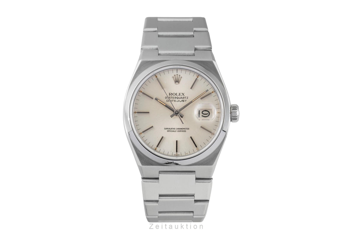 Rolex Oysterquartz Datejust 36 Edelstahl Quarz Herrenuhr Ref. 17000 Vintage  [2606094]