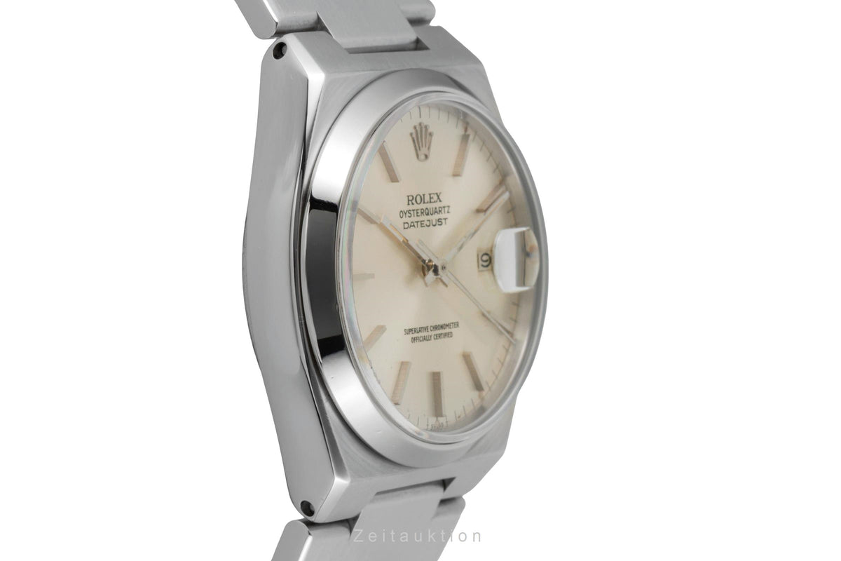 Rolex Oysterquartz Datejust 36 Edelstahl Quarz Herrenuhr Ref. 17000 Vintage  [2606094]