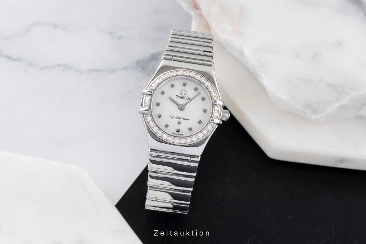 Omega Constellation steel quartz women's watch 1465.71.00  [2606095]