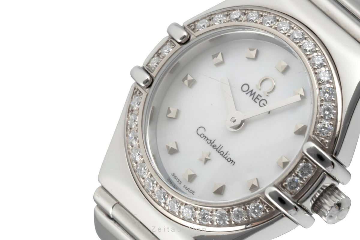 Omega Constellation steel quartz women's watch 1465.71.00  [2606095]