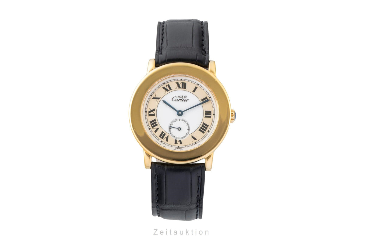 Cartier Ronde silver-gilt quartz unisex W1006922  [2606098]