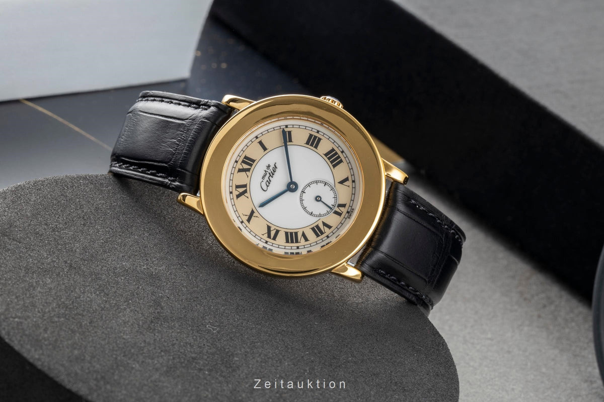 Cartier Ronde silver-gilt quartz unisex W1006922  [2606098]