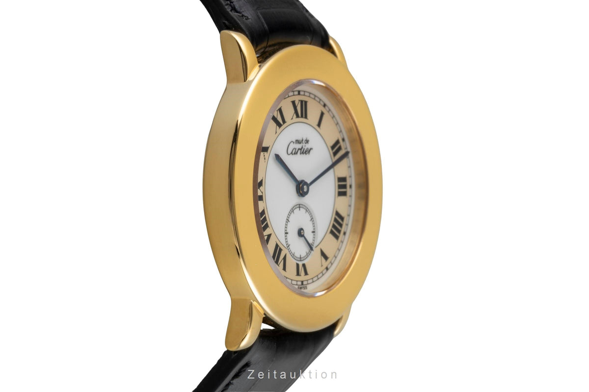 Cartier Ronde silver-gilt quartz unisex W1006922  [2606098]