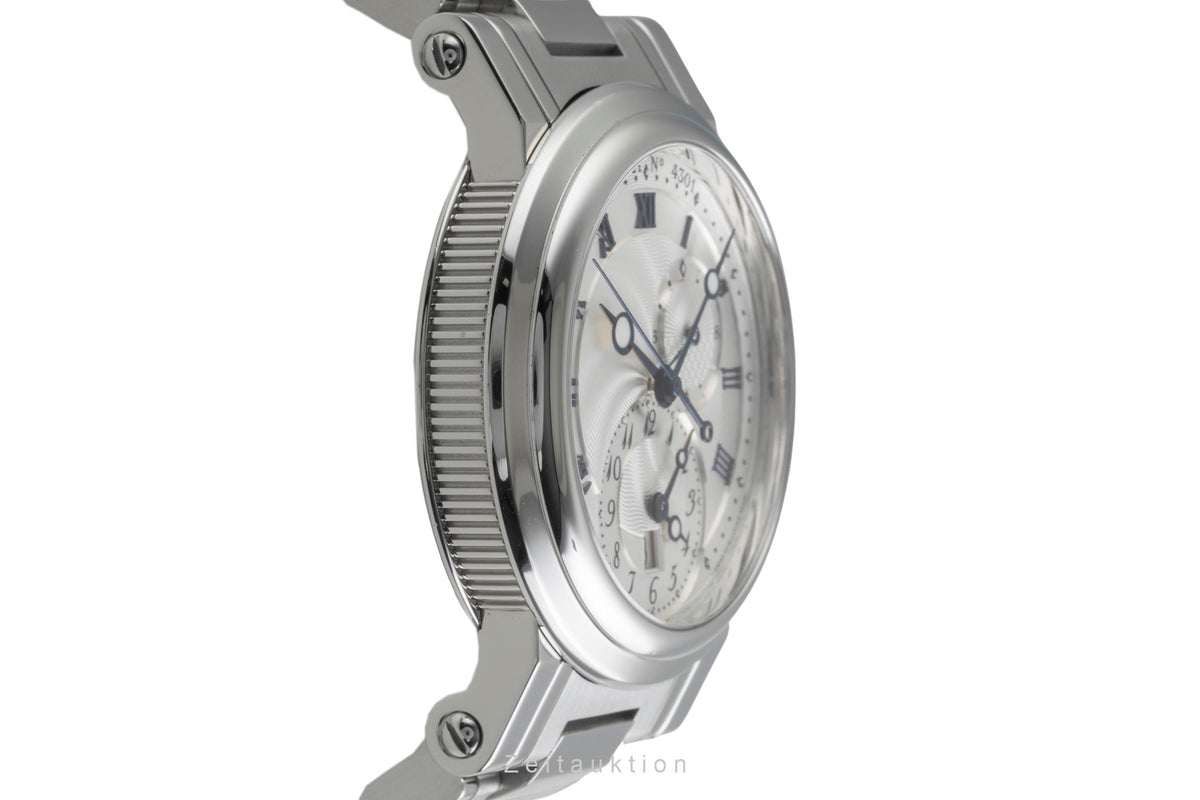 Breguet Marine steel automatic men's watch 5857ST/12/SZ0  [2606099]