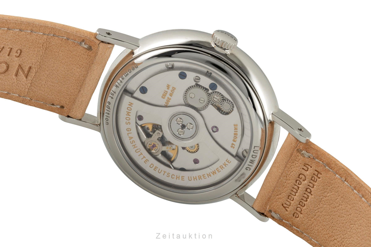 Nomos Ludwig steel automatic men's watch 281  [2606100]