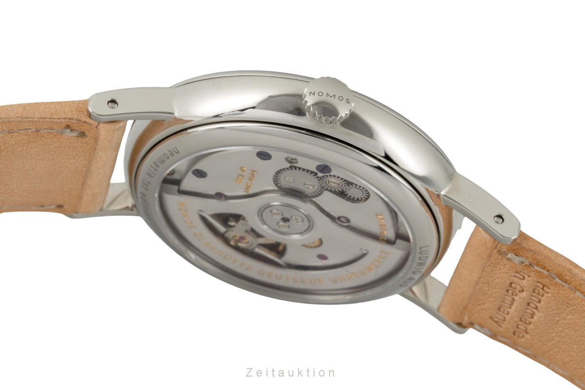Nomos Ludwig steel automatic men's watch 281  [2606100]